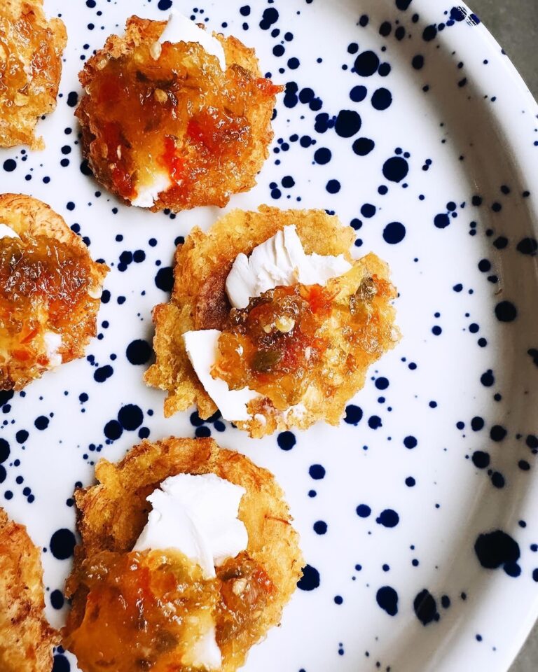 Garlic Tostones